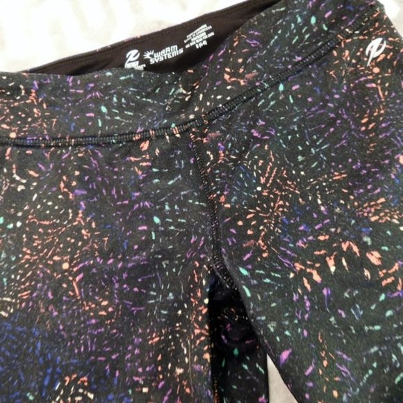 Energy Zone Pants & Jumpsuits Energy Zone Blackmulticolored Workout